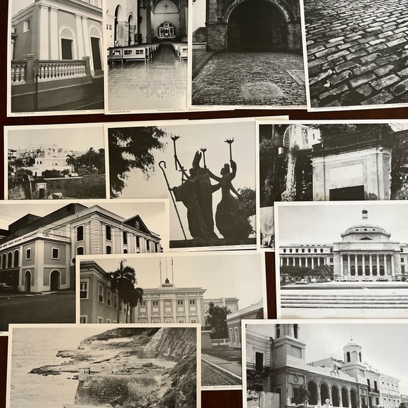 Black and White Vintage Old San Juan Historic  Places Pictures Collection - Picture 1 of 9